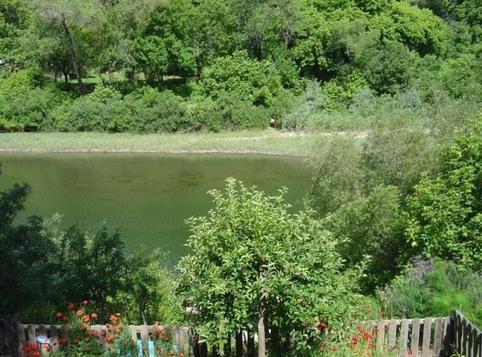 River view from deck and yard