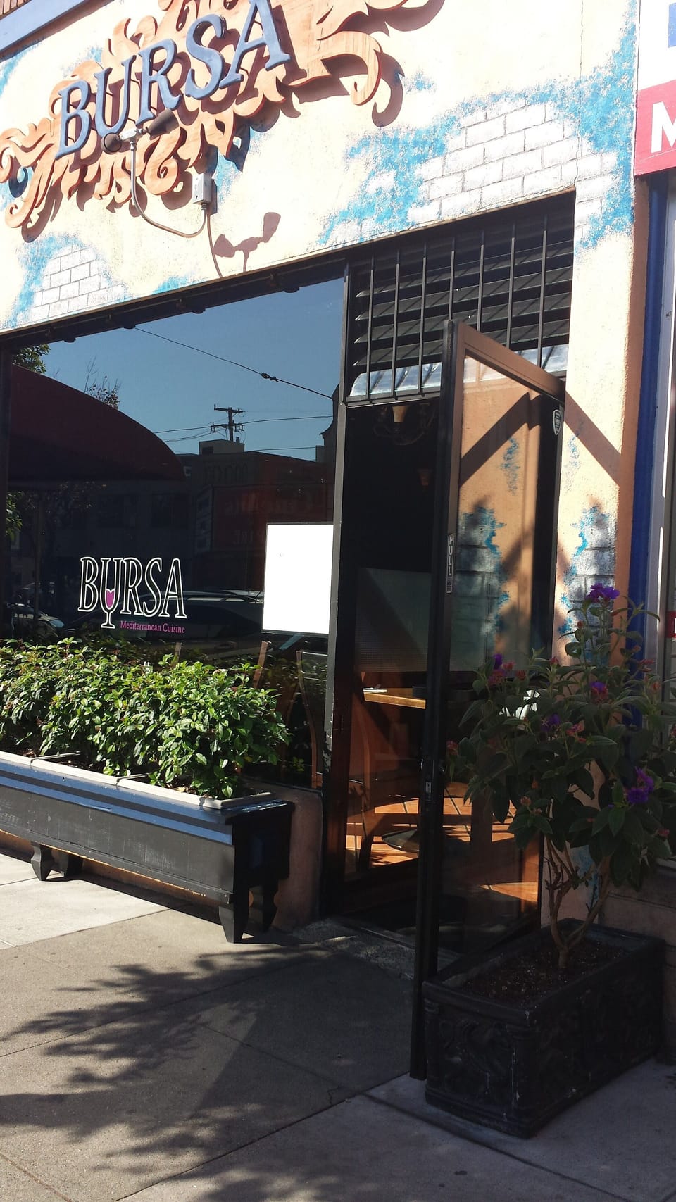 Bursa Resturant located in West Portal Village