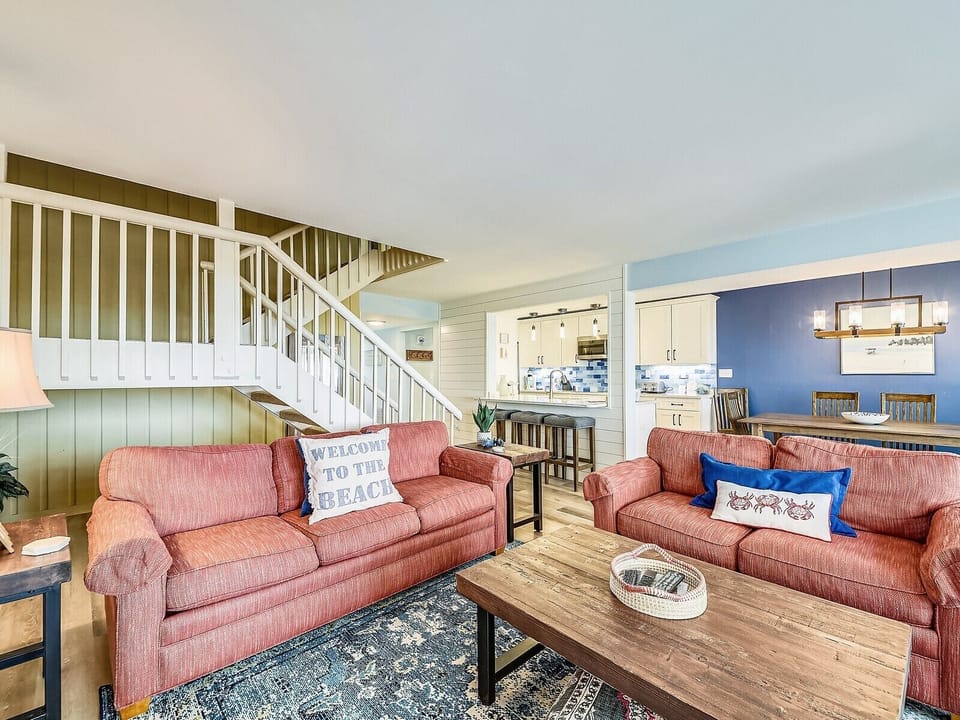 Open Living Room at 1414 South Beach Villa