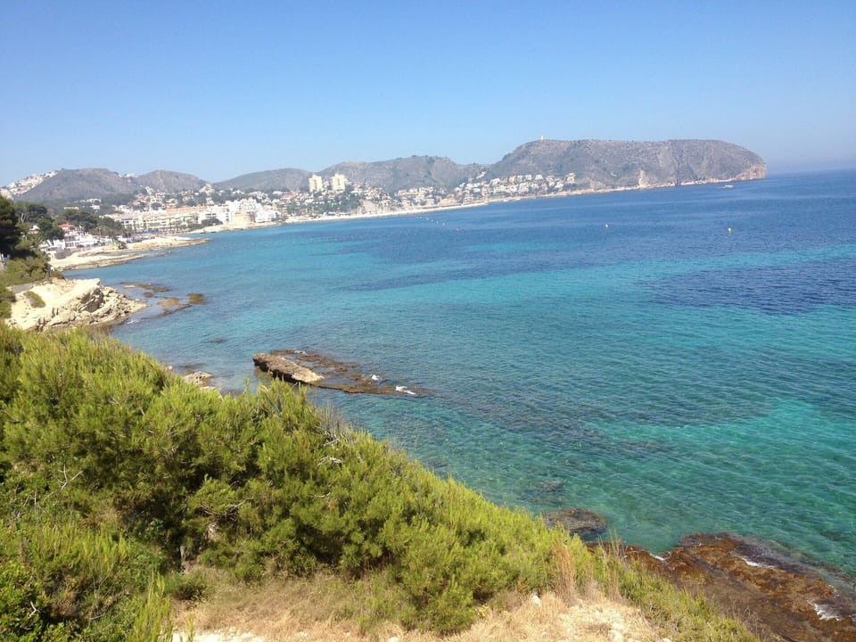 The beautiful Mediterrranean & view of Moraira 