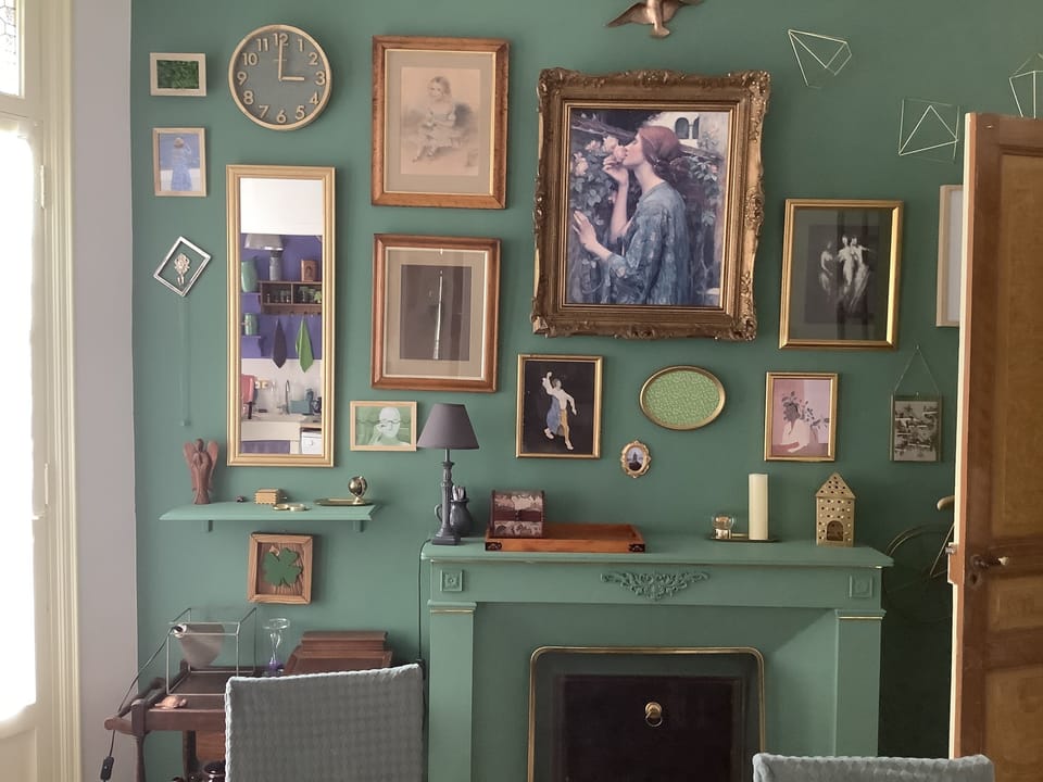 The Picture Wall of the Dining Room