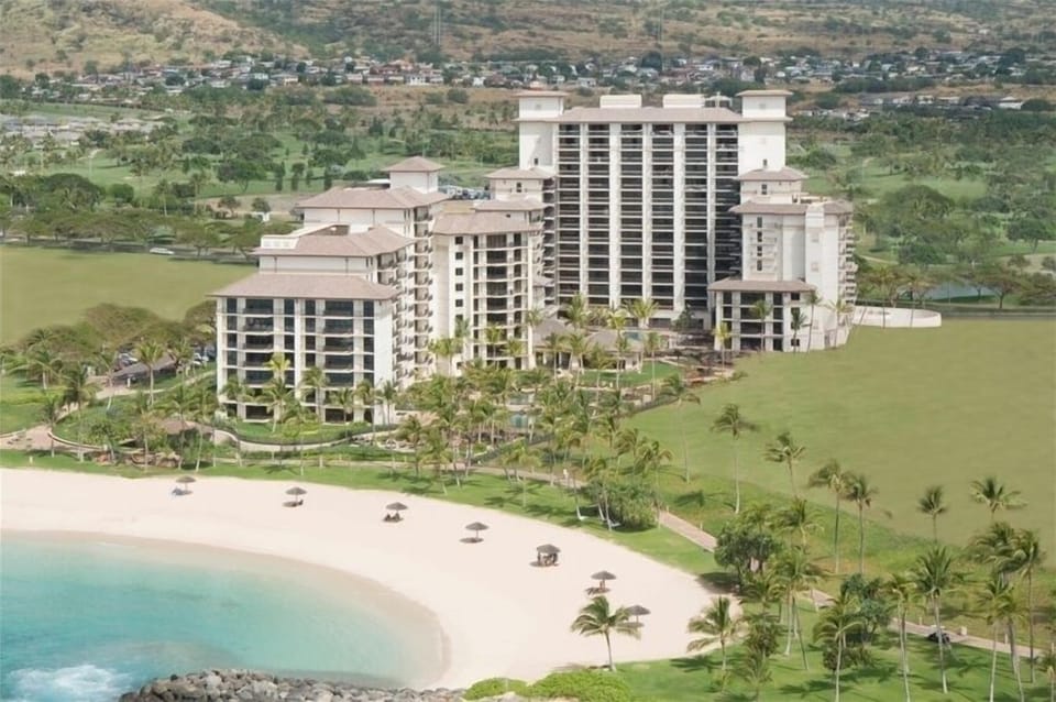 Ko 'Olina Beach Resort nestled on the sandy shores of Honu Lagoon 2.
