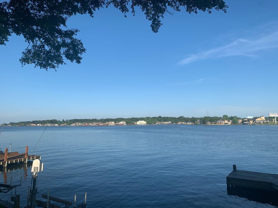 Gorgeous Lake views off the deck