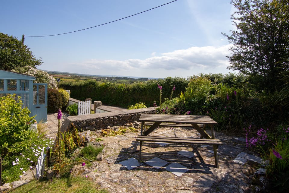 Terrace perfect for an evening drink