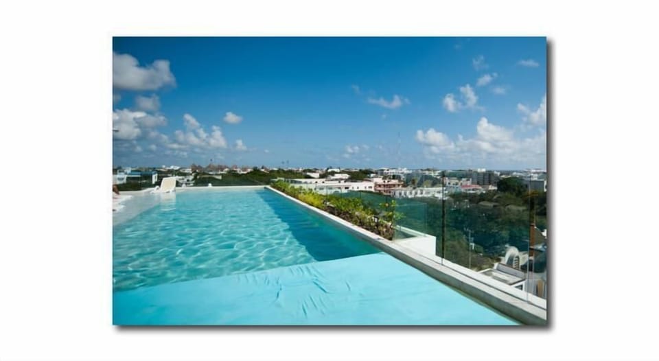 Pool Roof view