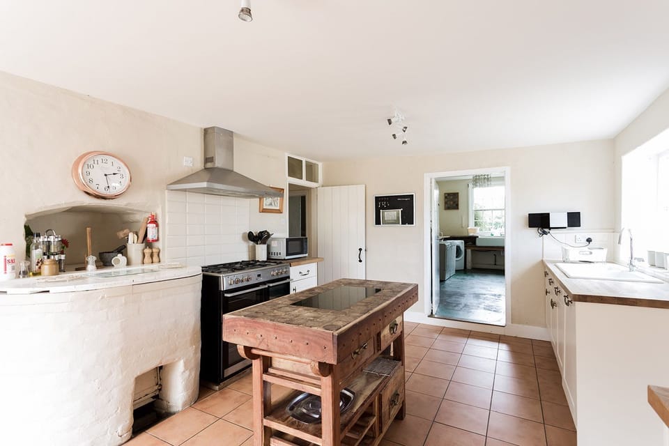 Kitchen through to Utility Room / Boot Area