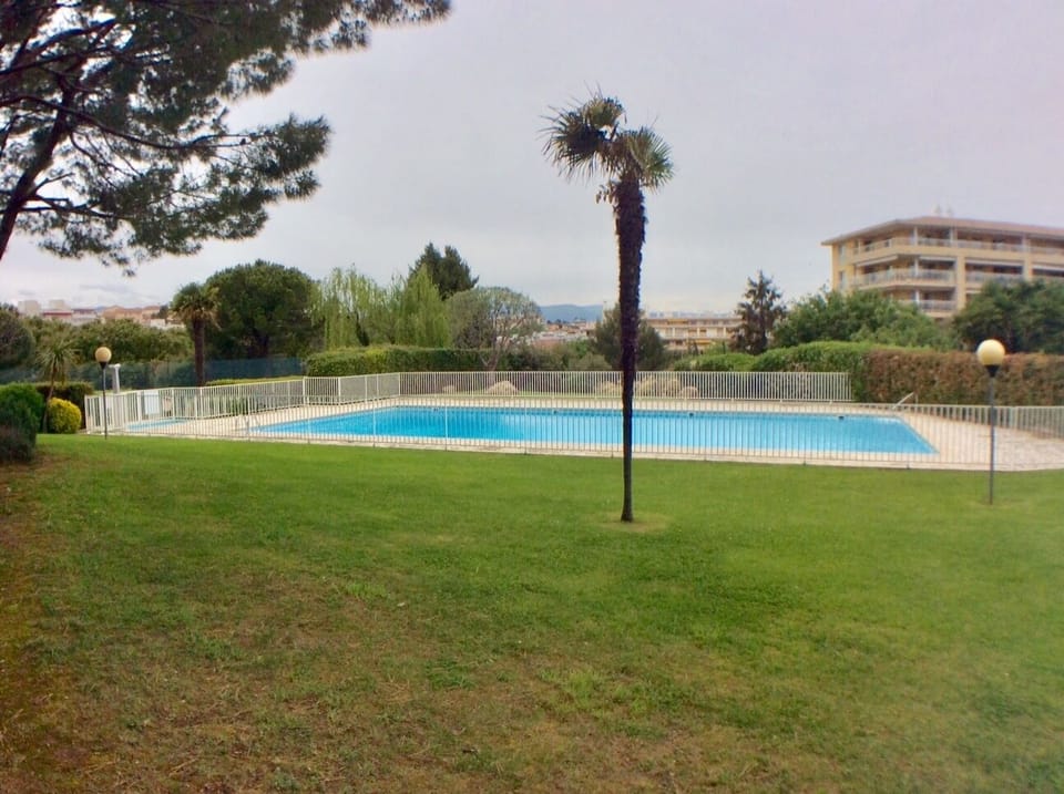area by pool front