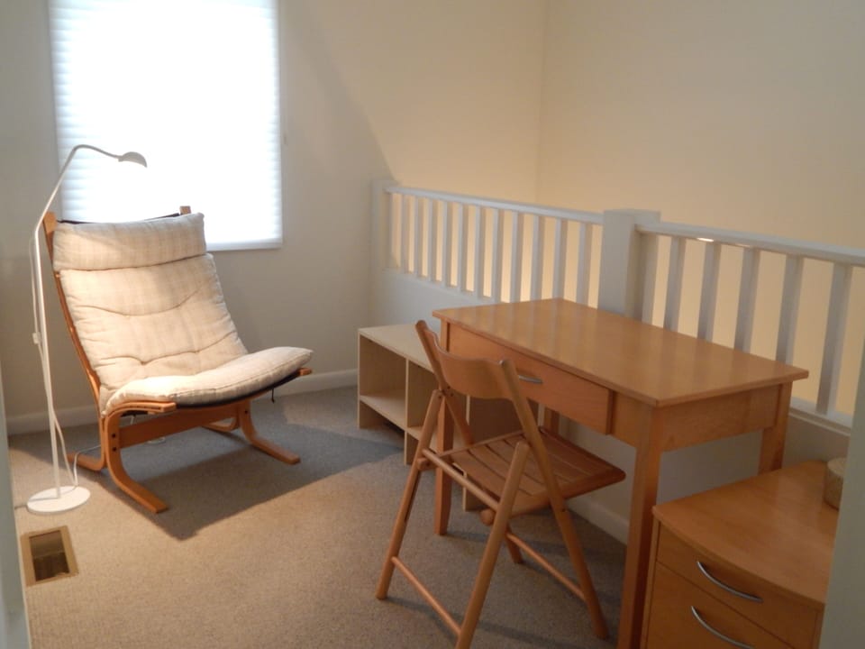 Quiet space in the loft!