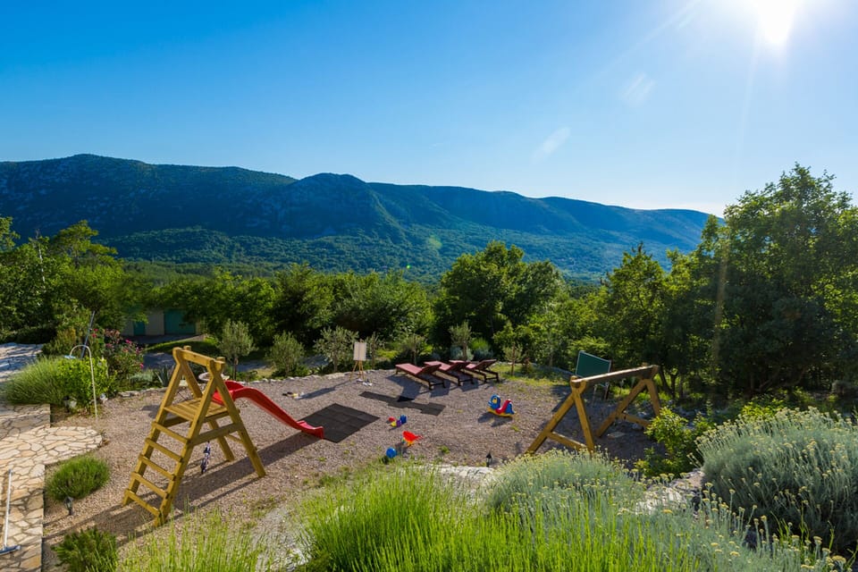 VILLA TRIBALJ - Kids park surrounded by nature, outdoor shower, outdoor workout 