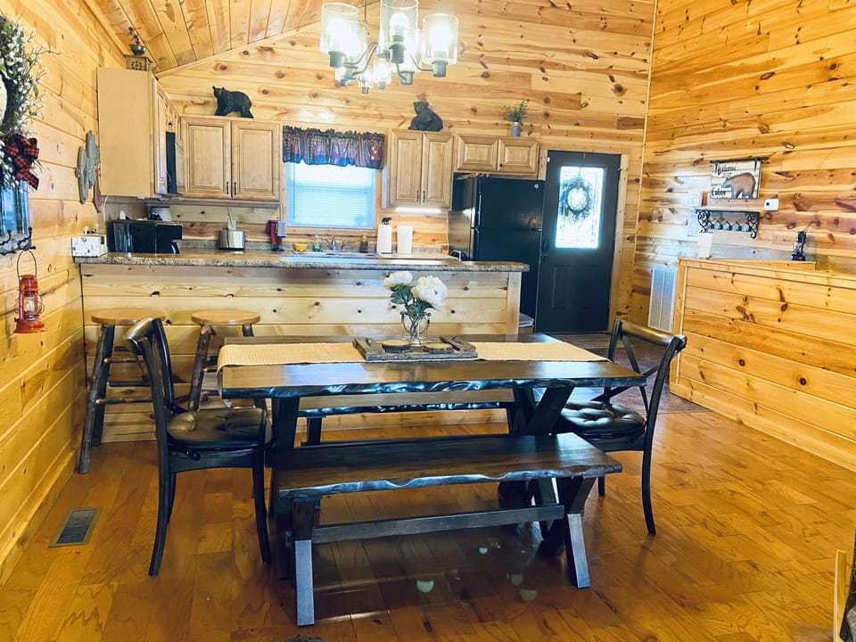 Dining Table and Kitchen