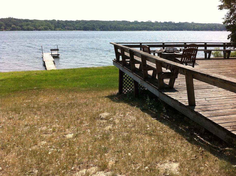 View of lake 