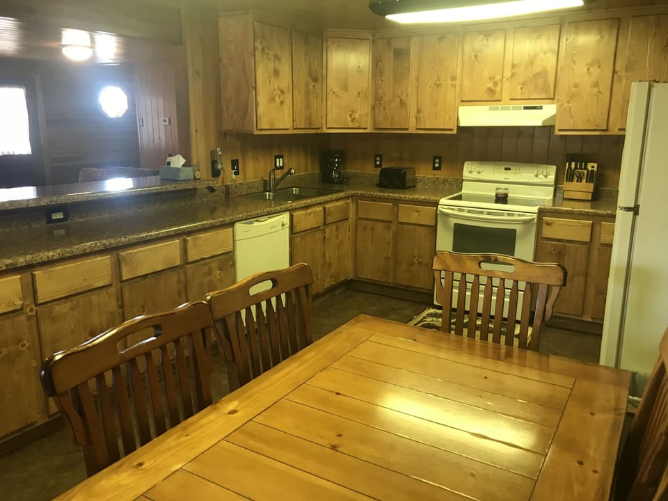 Kitchen with table seating for 6