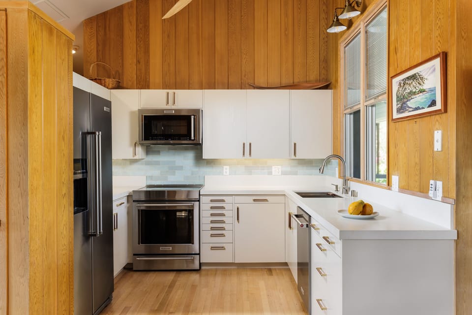 Recently updated kitchen