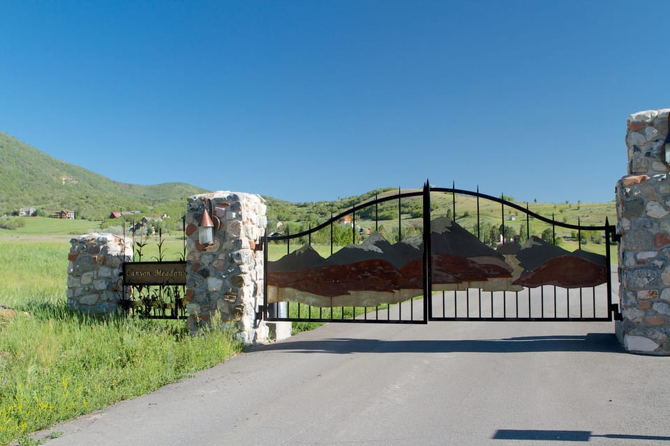 Canyon Meadows is a secluded, gated development  located in Provo Canyon
