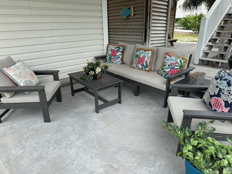 New outdoor living furniture April 2025