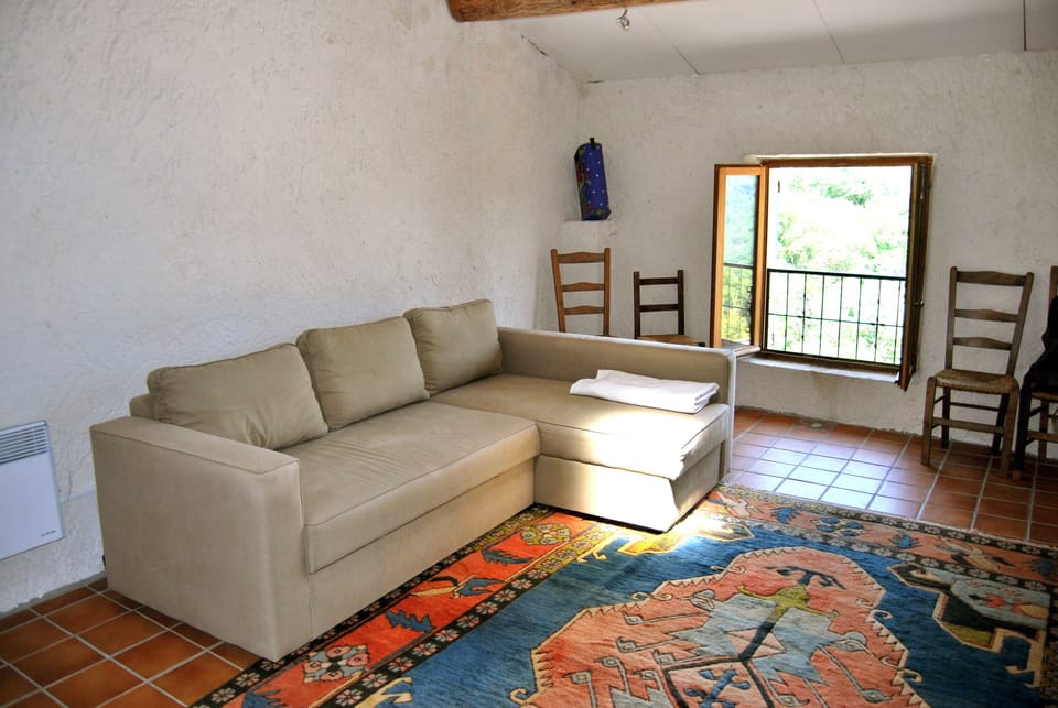 loft with large sofa-bed