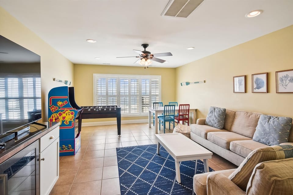 Your teens will love the on-site game room.