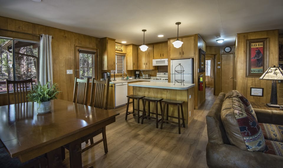 Dining Room and Kitchen View