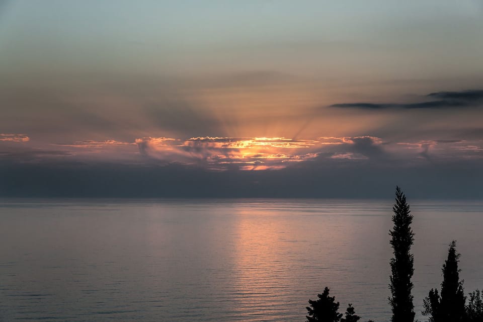 Sunset at Agios Gordios