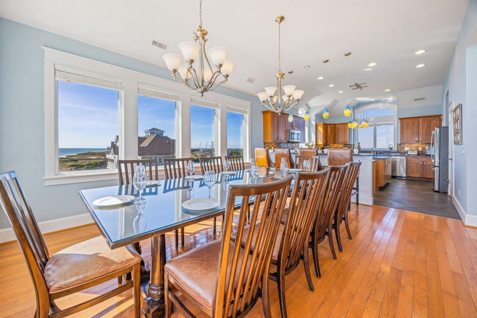 Surf or Sound Realty - 803 - Chicken by the Sea - Dining Area -2