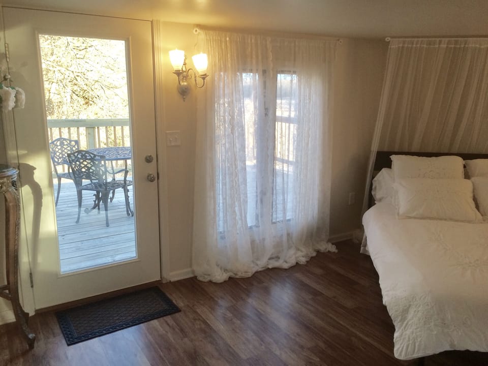 Deck off of bedroom