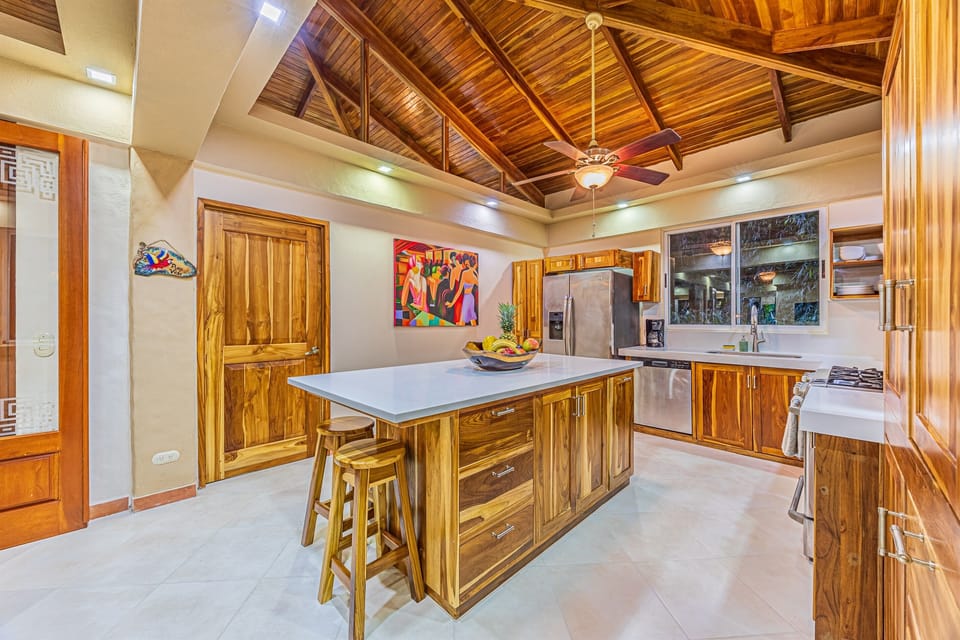 A well-appointed kitchen ready for everything from quick meals to shared cooking