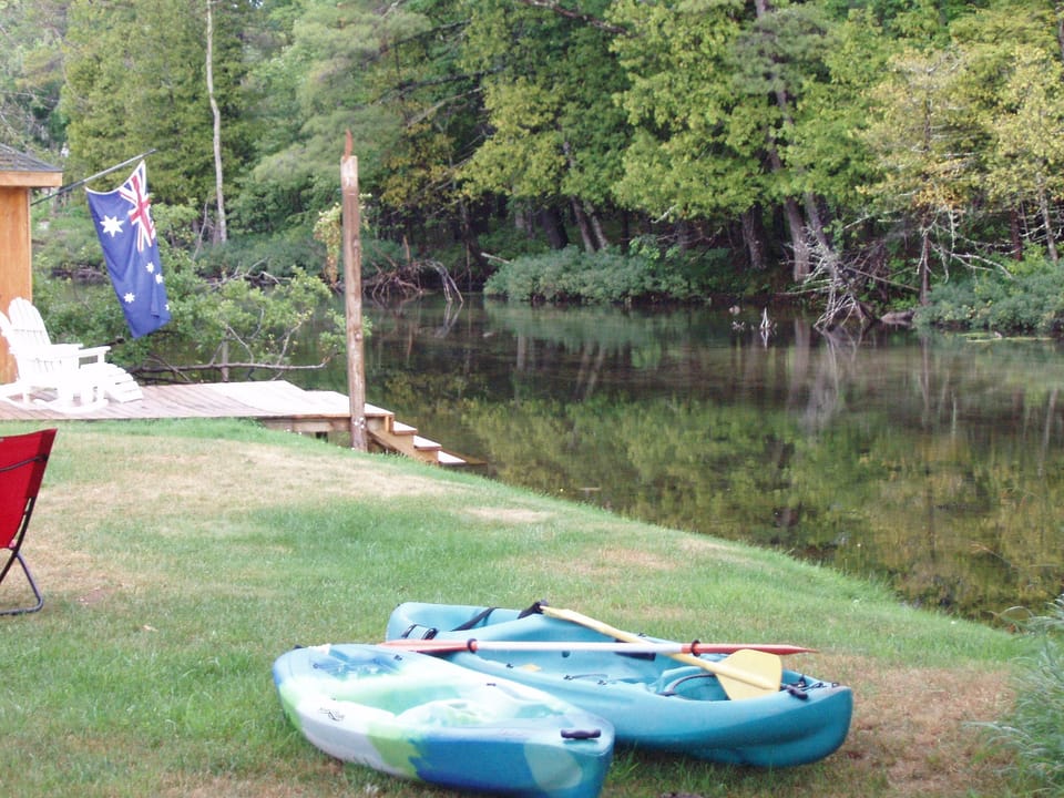 Just a couple of the Kayak's for your use!