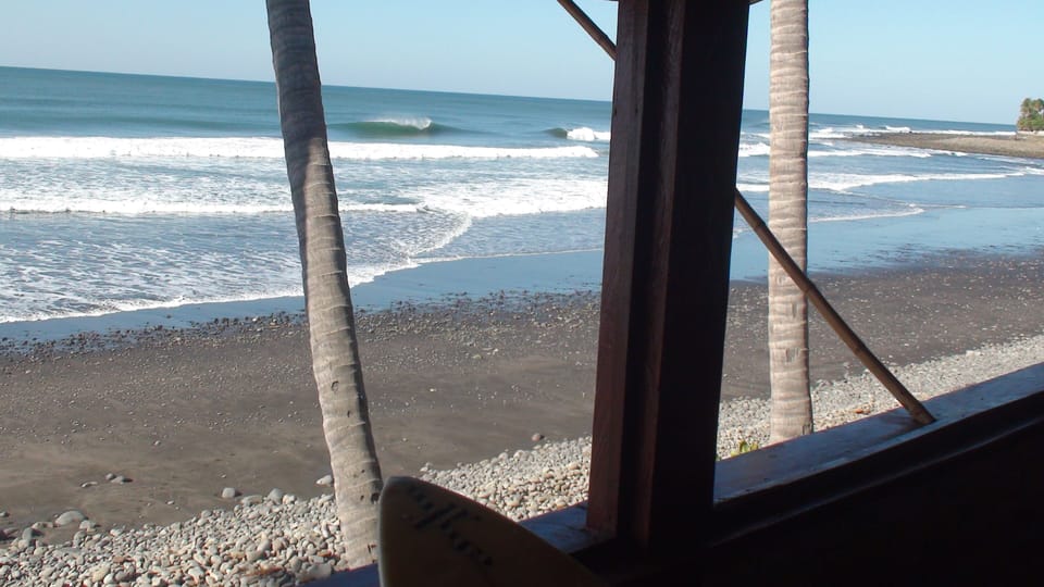 View from the upstairs living area.  March 8, 2015