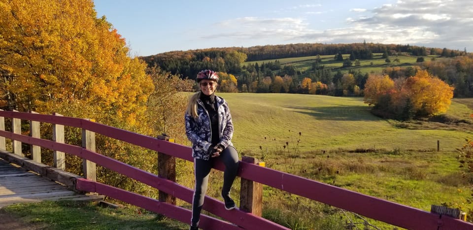 Hiking or biking the local trails affords gorgeous views of bucolic landscapes.
