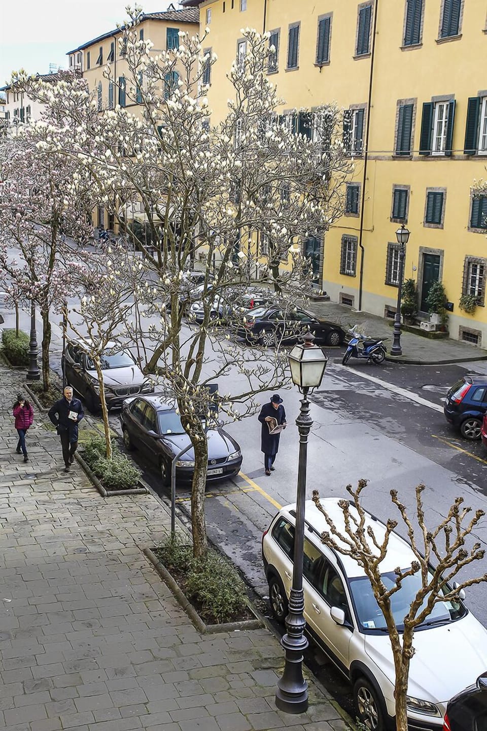 Corso Garibaldi view from the apartment