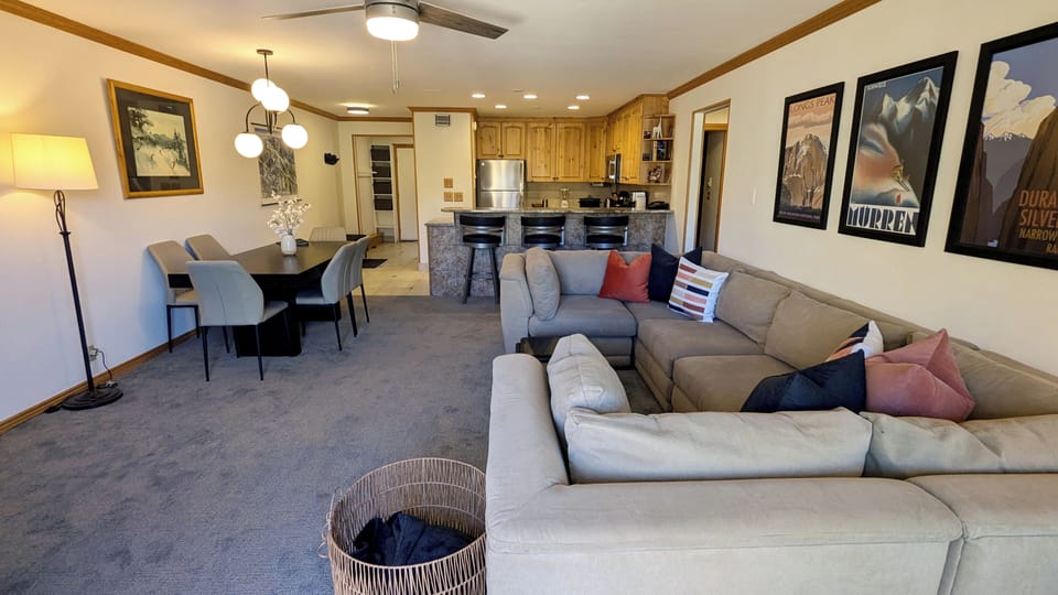 Beaver Creek West Condo B-3 living room & kitchen