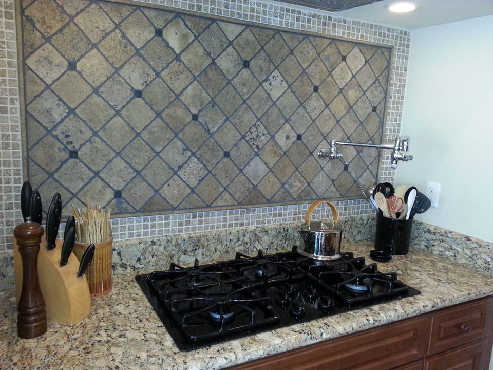 Stove top - high kettle fauset