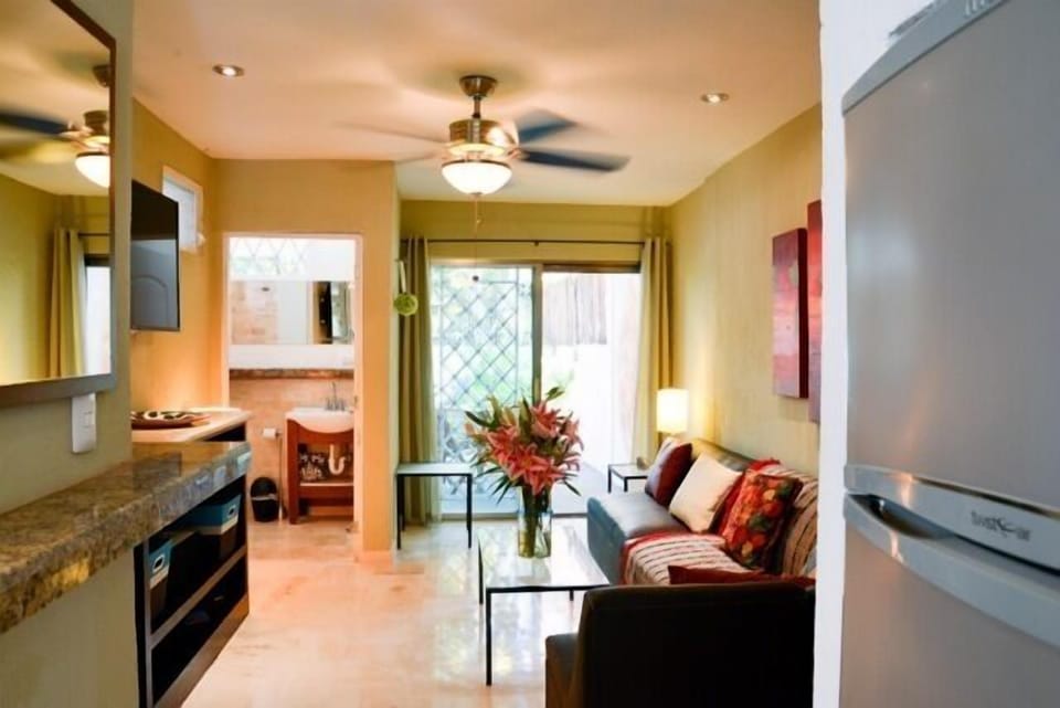 Your living space leads you back to that magical backyard.