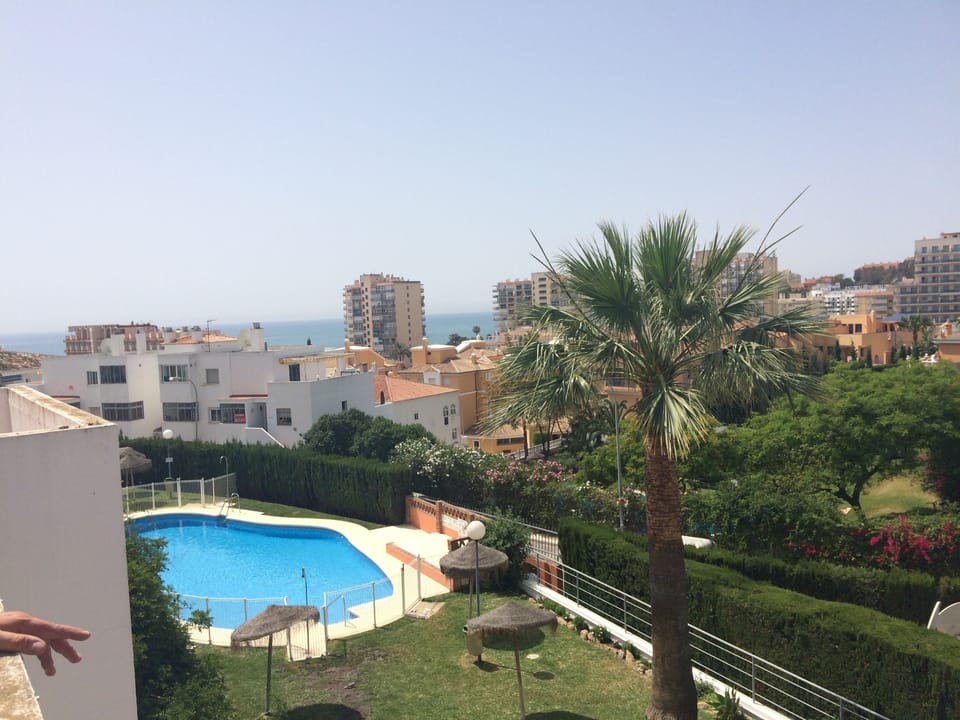 A view from the roof terrace of the house