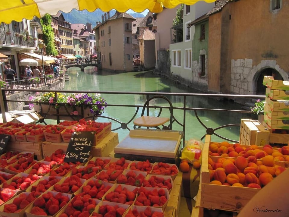 Market in the old town