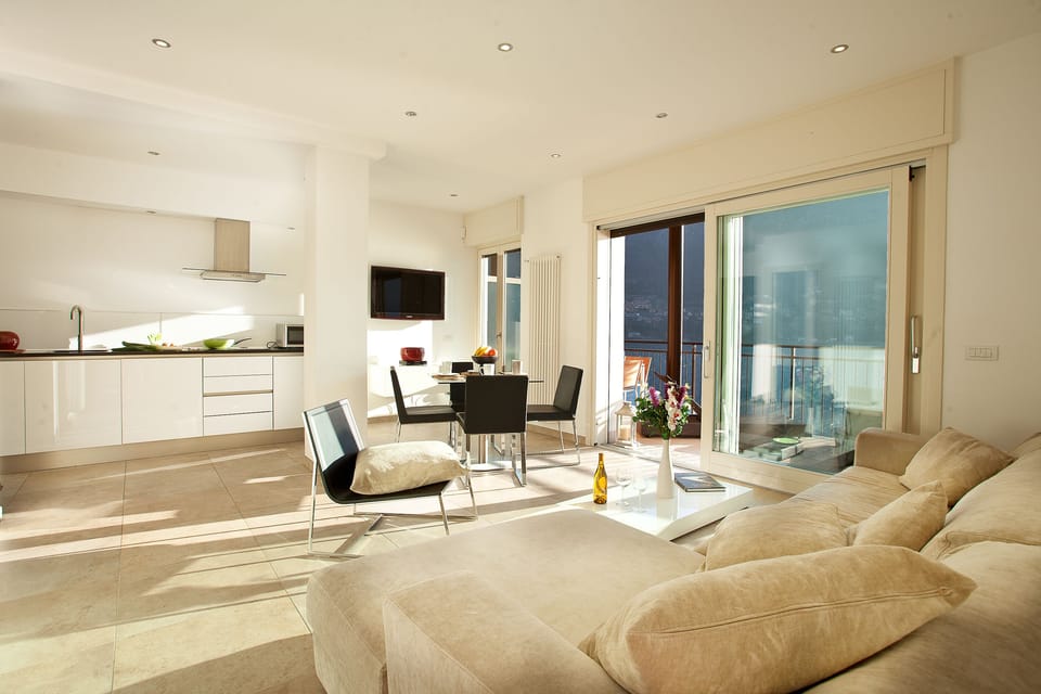 Open plan contemporary living