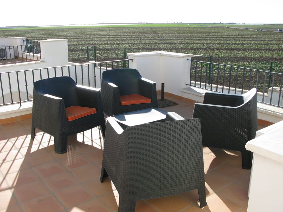 Upper terrace