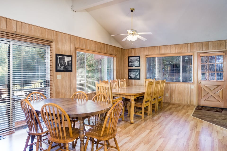 Main Dining Table and 2nd Dining table in Great Room