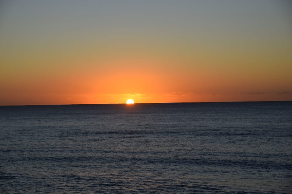 Typical breath taking sunrise