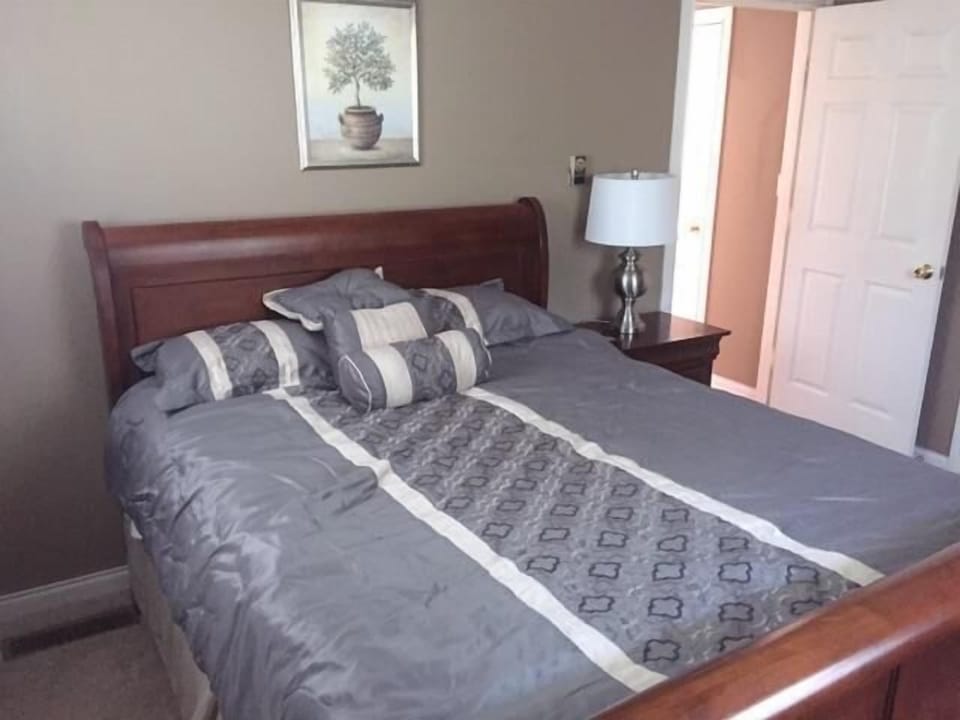 Bedroom #1 - with a comfortable queen bed