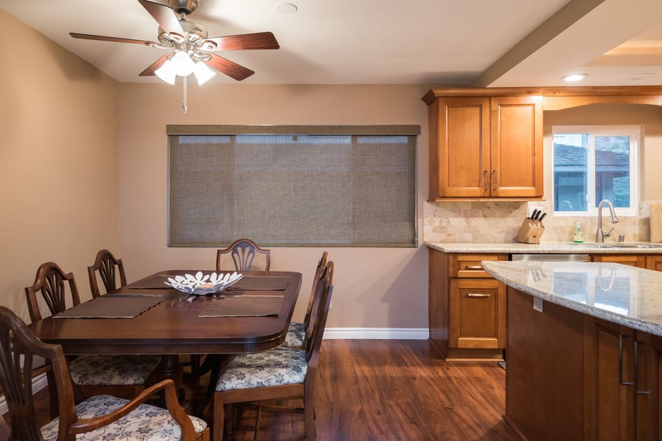 Dining Room and Kitchen