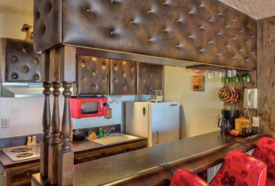 This kitchen was remodeled in the early 1970s