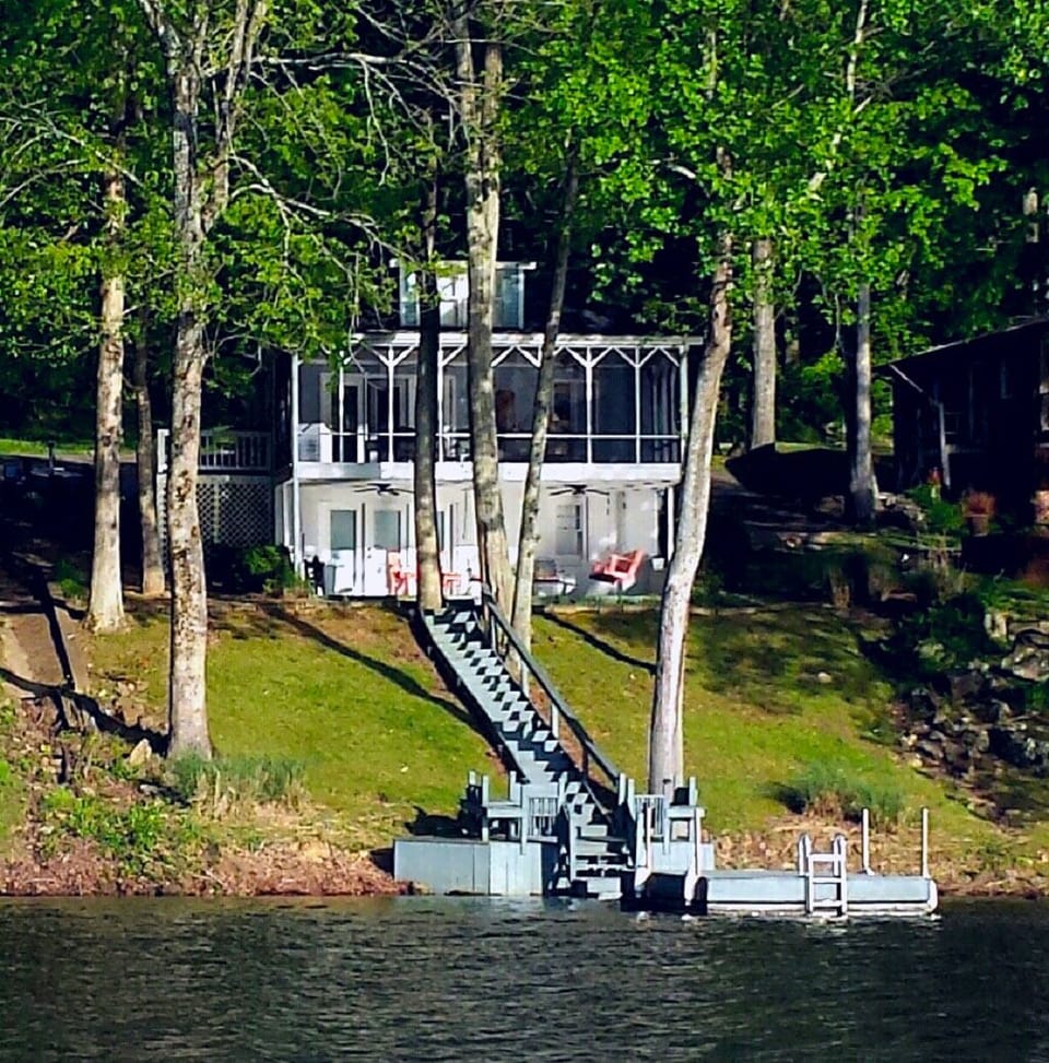 Hook and Fry Early Spring Evening. Located across from Shady Cliff Restaurant.