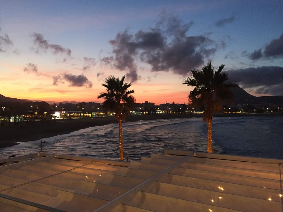 Sunset on The Arenal.