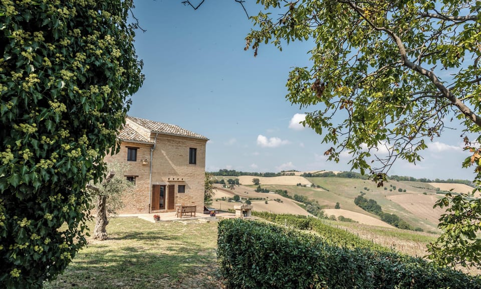 casa falcone from the back