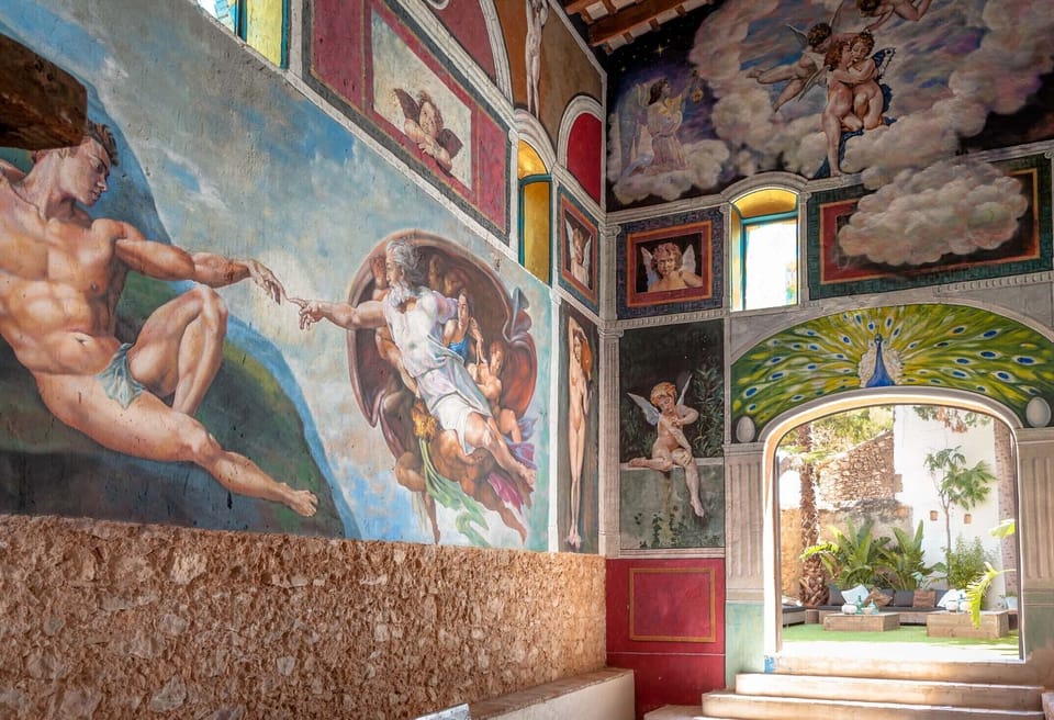 chapel/meeting space/wine cellar