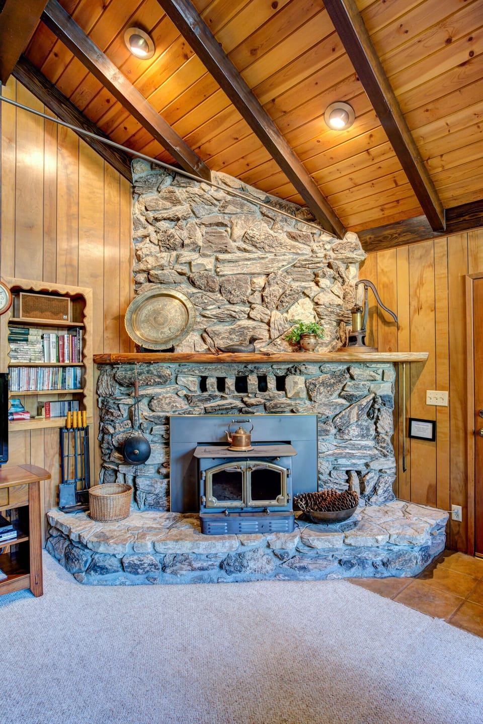 Wood burning stove