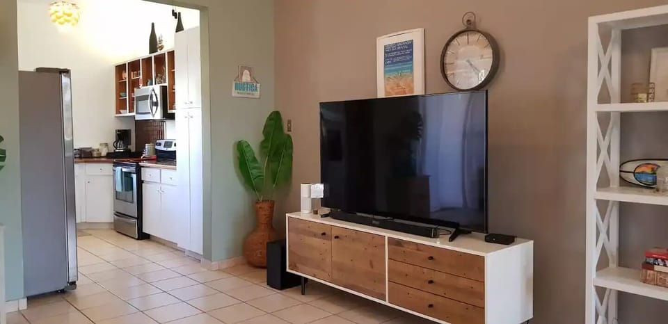 Entertainment unit in the living room - Smart TV and PlayStation 3