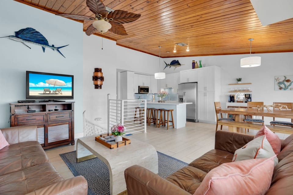 Upstairs living space