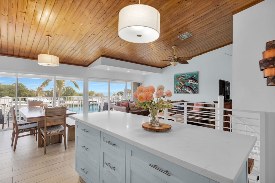 Upstairs open living concept